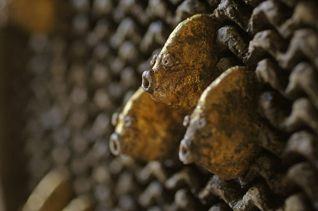 Goldfischbassin (Detail)