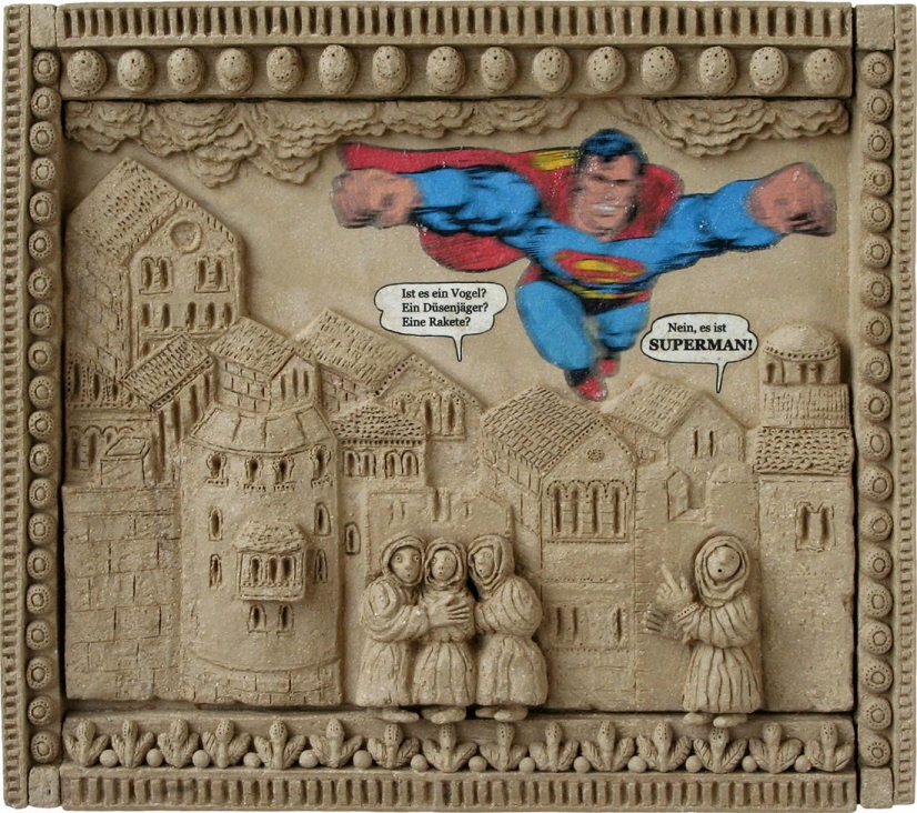 Ist es ein Vogel? Ein Düsenjäger? Eine Rakete? Nein, es ist SUPERMAN!