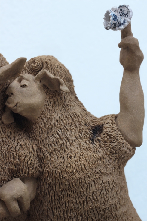 Hella Mokka-Braun and Freda Meissen-Blau (Detail)