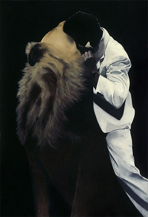 Lion with man (The couple show)